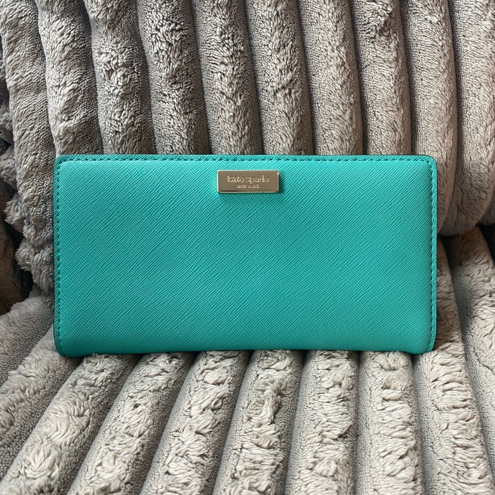 Turquoise Kate Spade Wallet